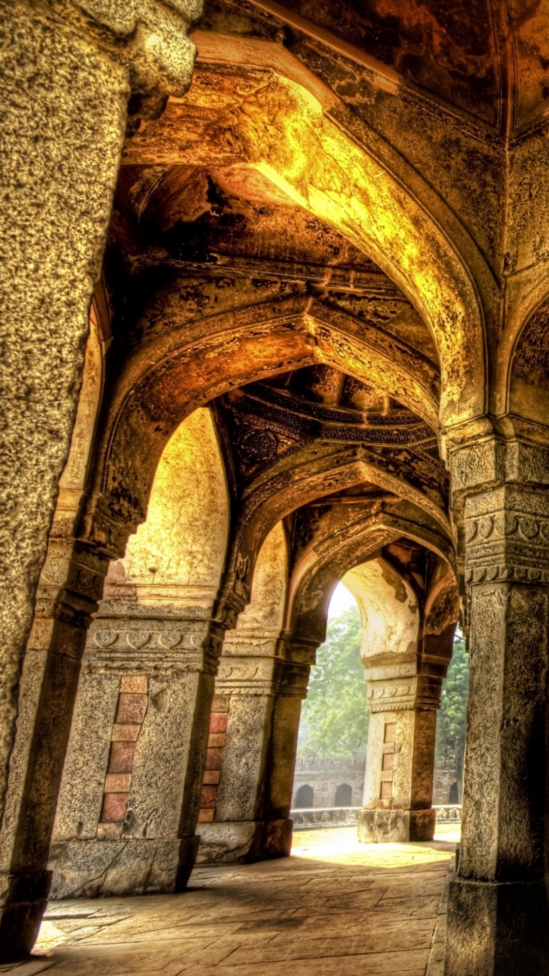 Bâtiment en Béton Marron et Gris. Wallpaper in 1080x1920 Resolution