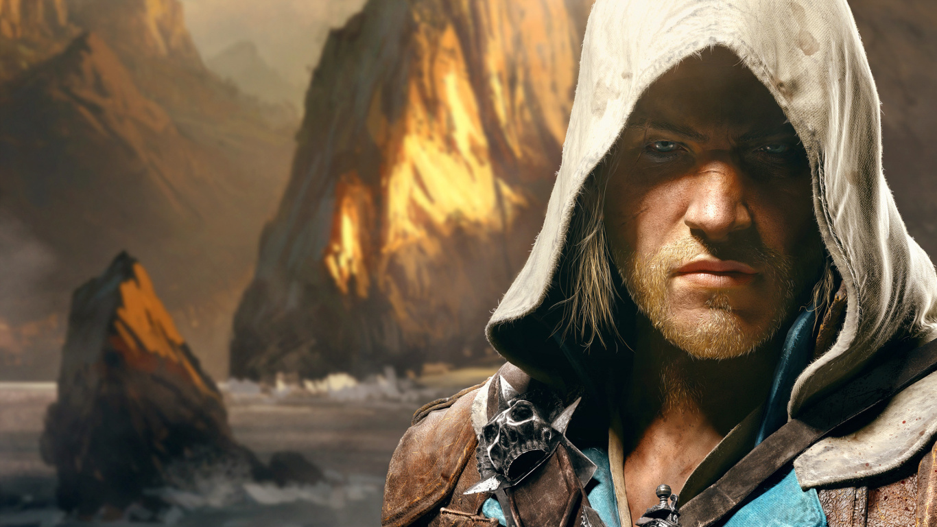 Assassins Creed III, Edward Kenway, Ezio Auditore, Assassins Creed Unity, Assassins Creed Sindicato. Wallpaper in 1366x768 Resolution