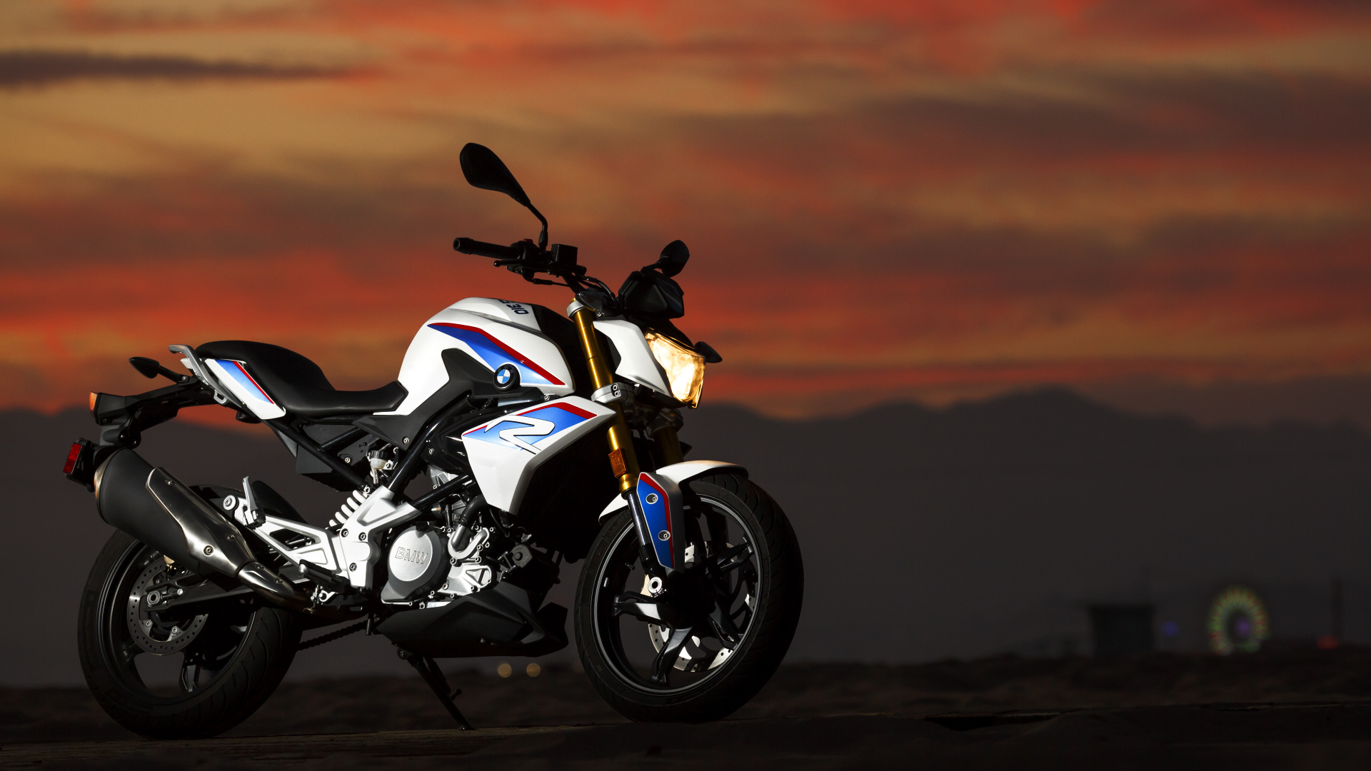 宝马 G 310 GS, 本田, 汽车外, 天空, G310r 壁纸 1920x1080 允许