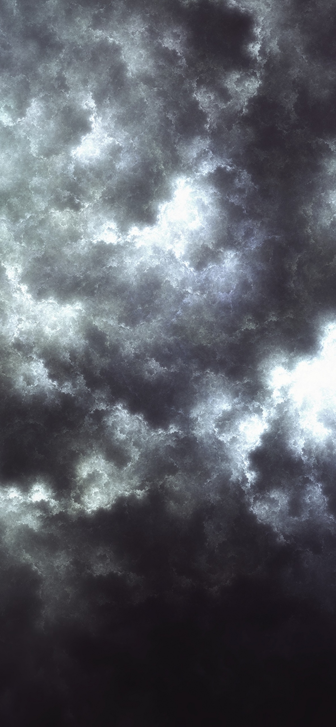 Nubes Blancas y Cielo Azul. Wallpaper in 1125x2436 Resolution