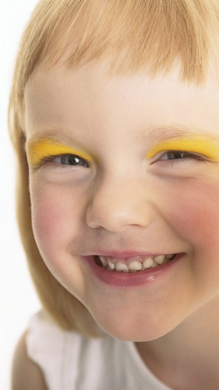 Jaune, L'expression du Visage, Sourcil, Nez, Enfant. Wallpaper in 750x1334 Resolution