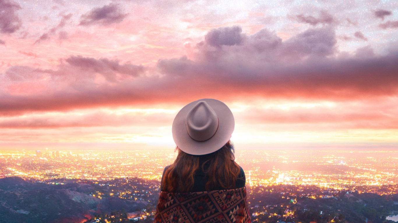 Wisgoon - Red Social, Ambiente, La Gente en la Naturaleza, la Luz Del Sol, Sombrero. Wallpaper in 1366x768 Resolution