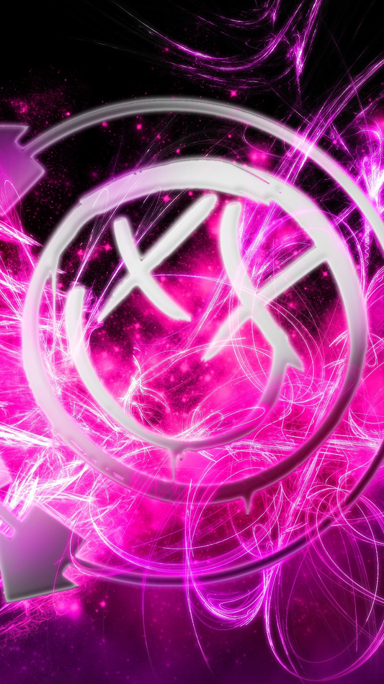 Blink-182, Punkrock, Pop-punk, Handumdrehen, Firmenzeichen. Wallpaper in 750x1334 Resolution