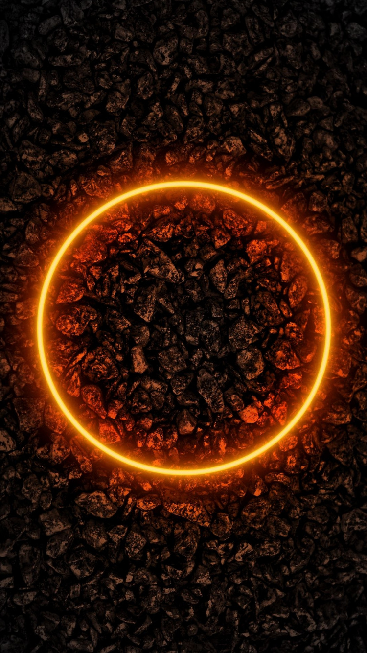 Atmosphäre, Erde, Internet-meme, Bernstein, Orange. Wallpaper in 750x1334 Resolution