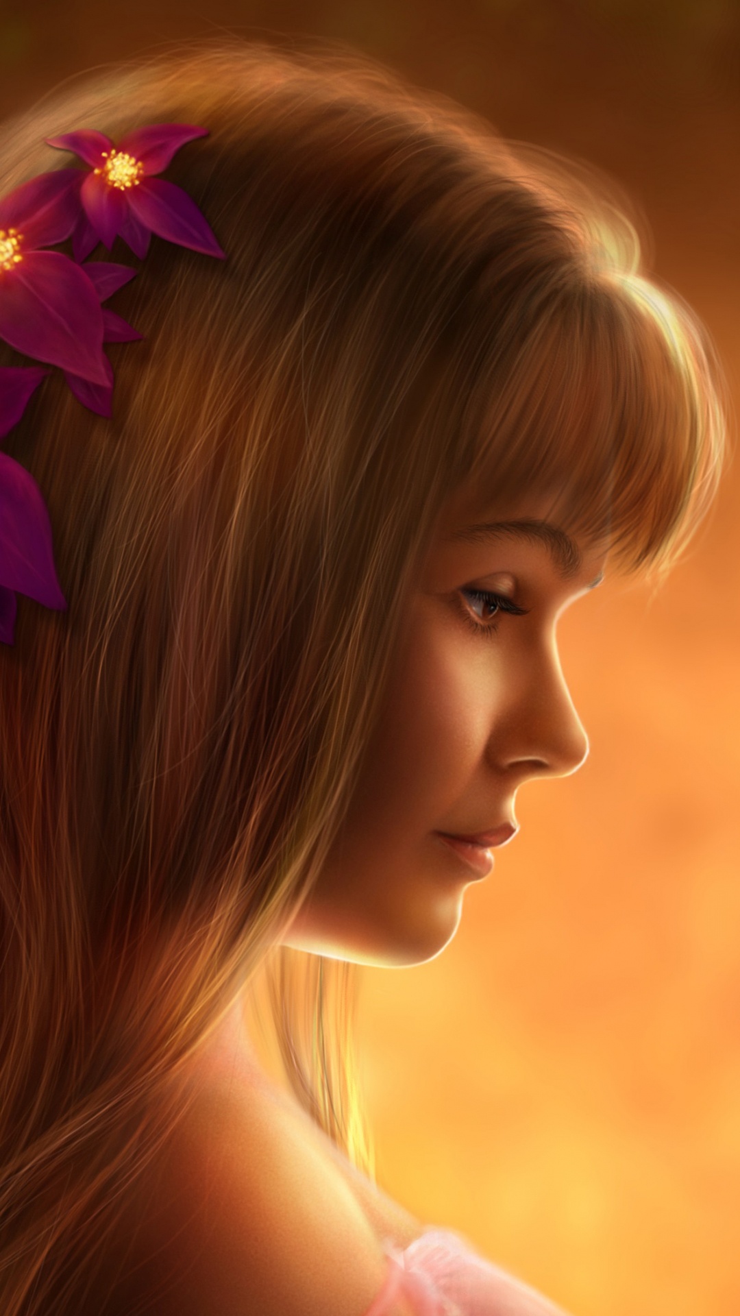 Fille Tenant un Chaton en Fourrure Brune et Noire. Wallpaper in 1080x1920 Resolution