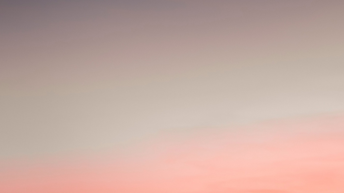 Moon, Sunset, Crescent. Wallpaper in 1366x768 Resolution