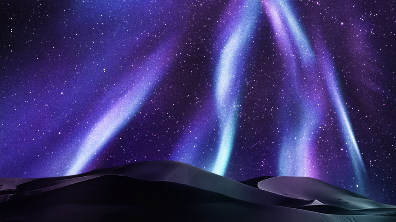 Atmosphere, Purple, Water, Art, Astronomical Object. Wallpaper in 1366x768 Resolution