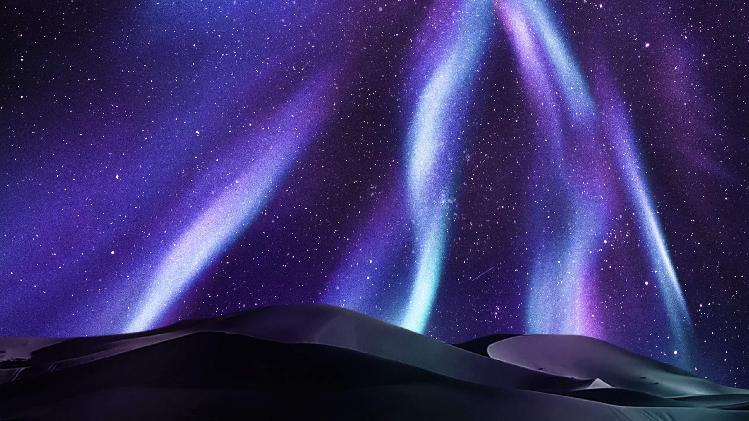 Atmosphere, Purple, Water, Art, Astronomical Object. Wallpaper in 2560x1440 Resolution