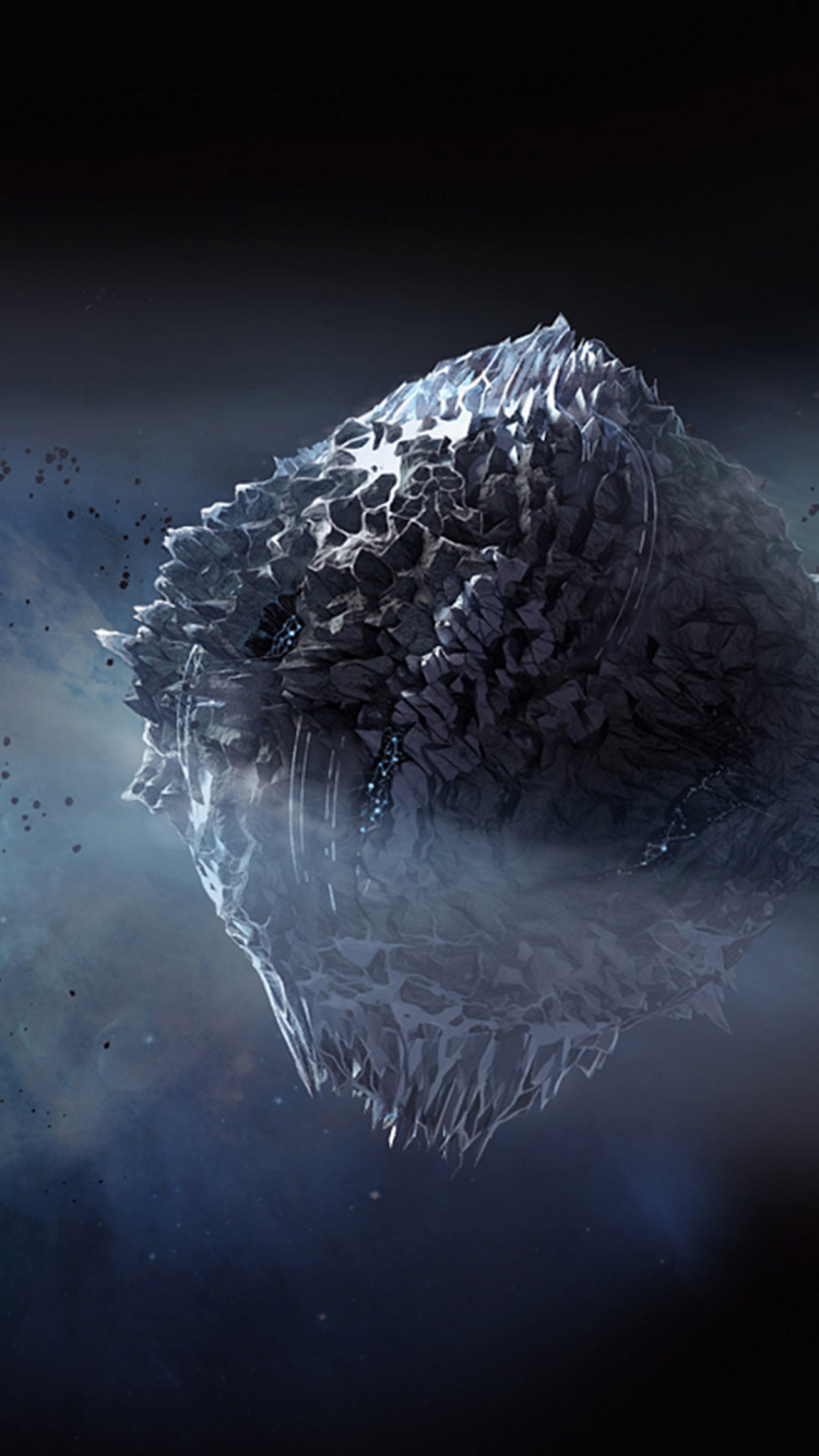 Water, Electric Blue, Art, Space, Natural Landscape. Wallpaper in 750x1334 Resolution