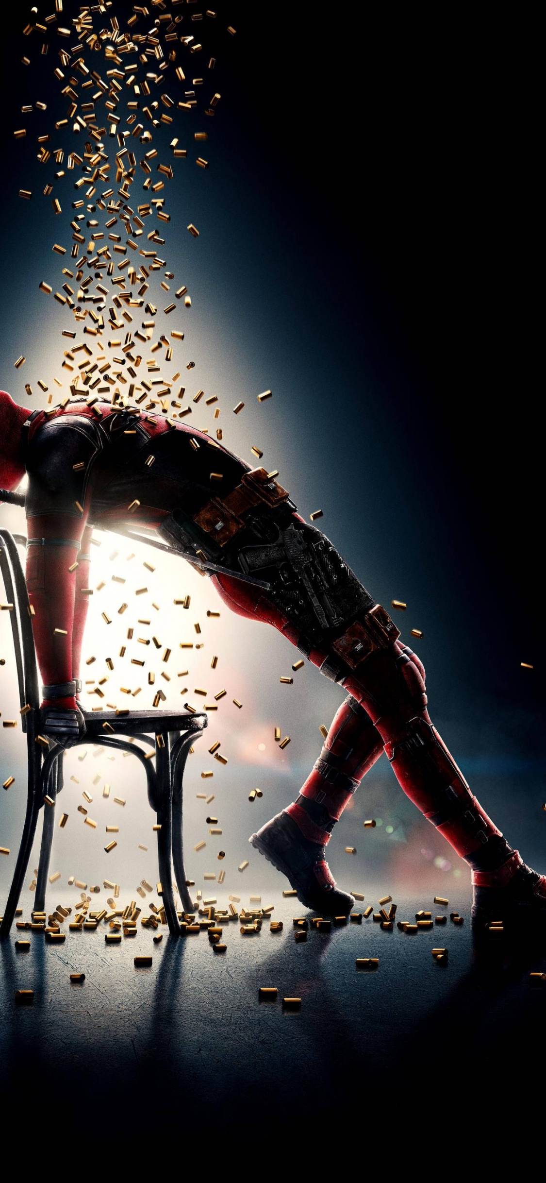 Deadpool 2 Teléfono, Cable, Cartel, Superhéroe, Agua. Wallpaper in 1125x2436 Resolution