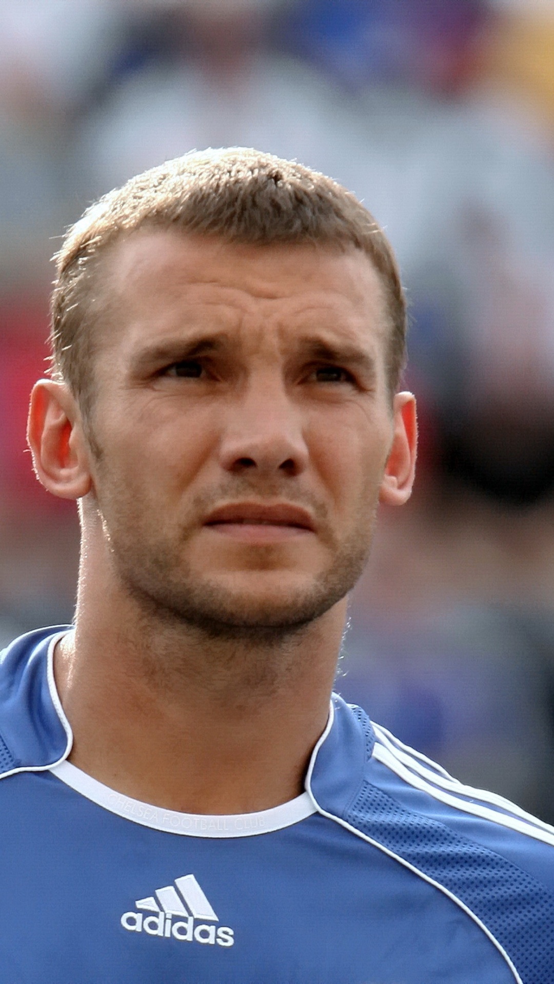 Man in Blue and White Nike Soccer Jersey. Wallpaper in 1080x1920 Resolution