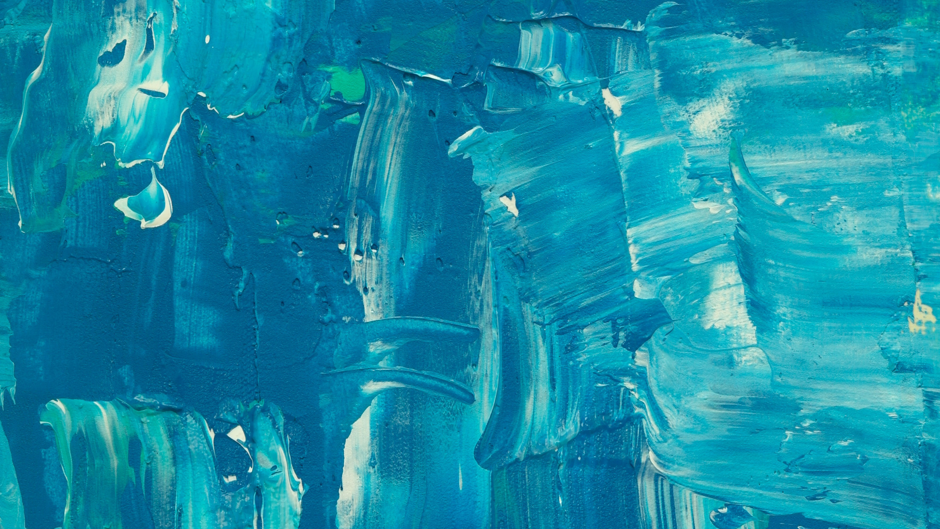 Blue and Black Abstract Painting. Wallpaper in 1920x1080 Resolution