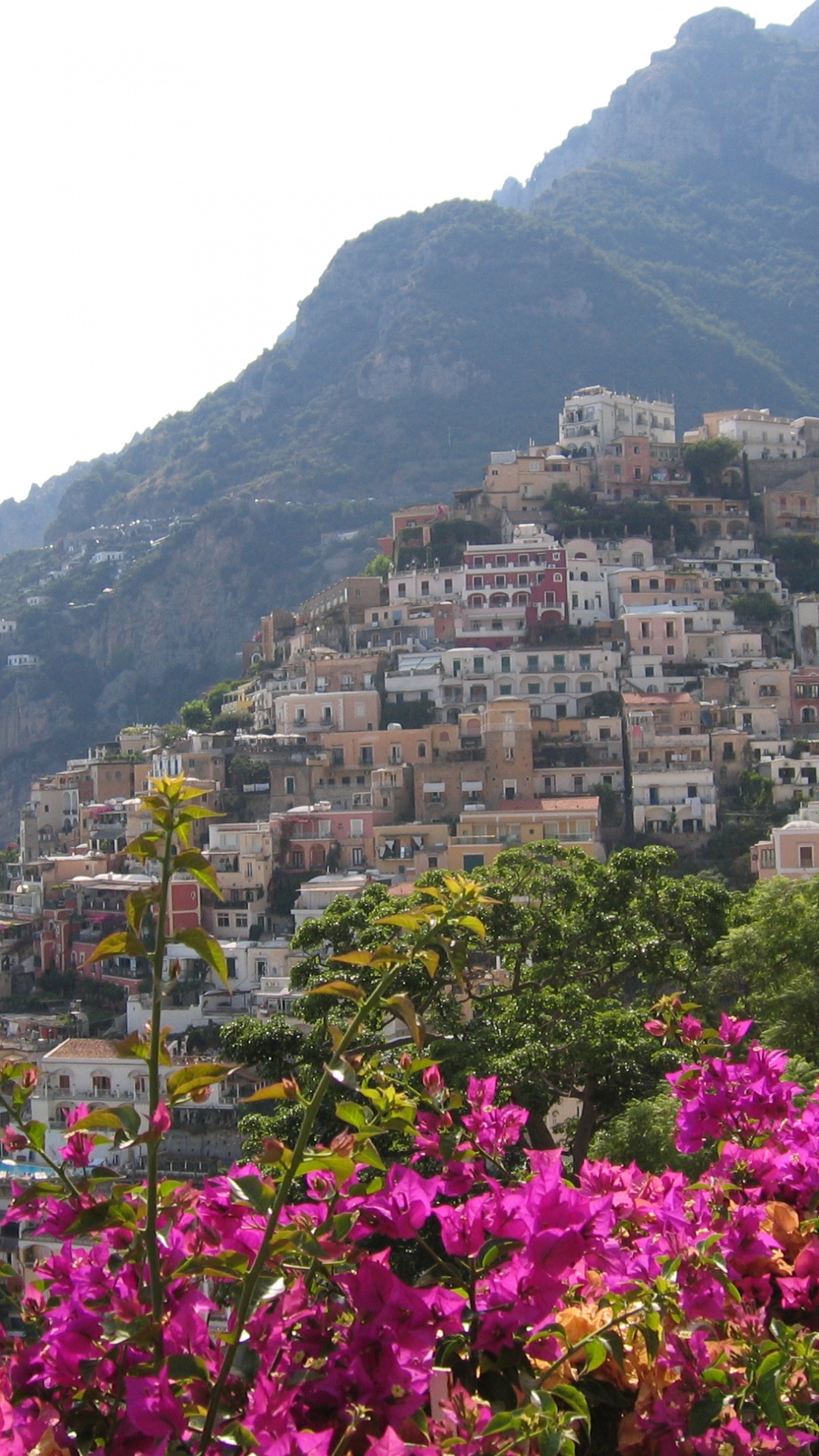 波西塔诺, 度假村, 旅游业, 山站, 山村 壁纸 1080x1920 允许