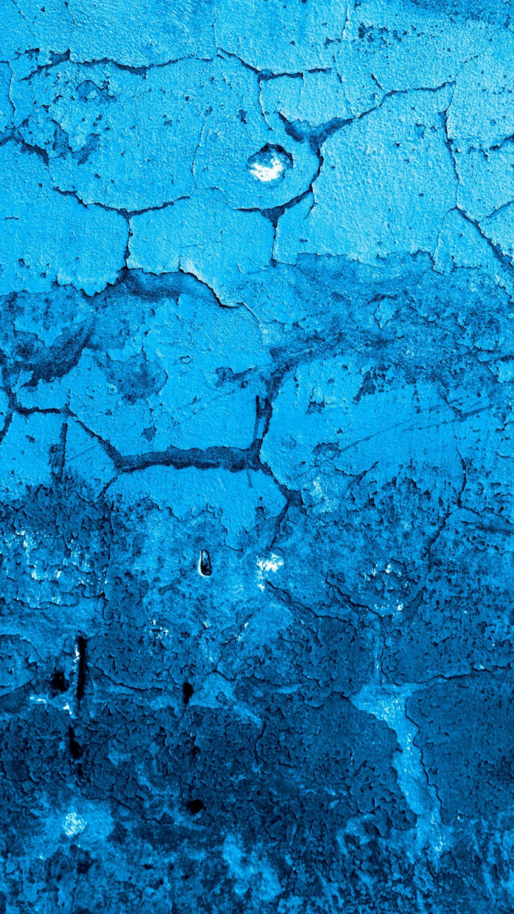 Textur, Farbe, Wand, Blau, Azure. Wallpaper in 750x1334 Resolution