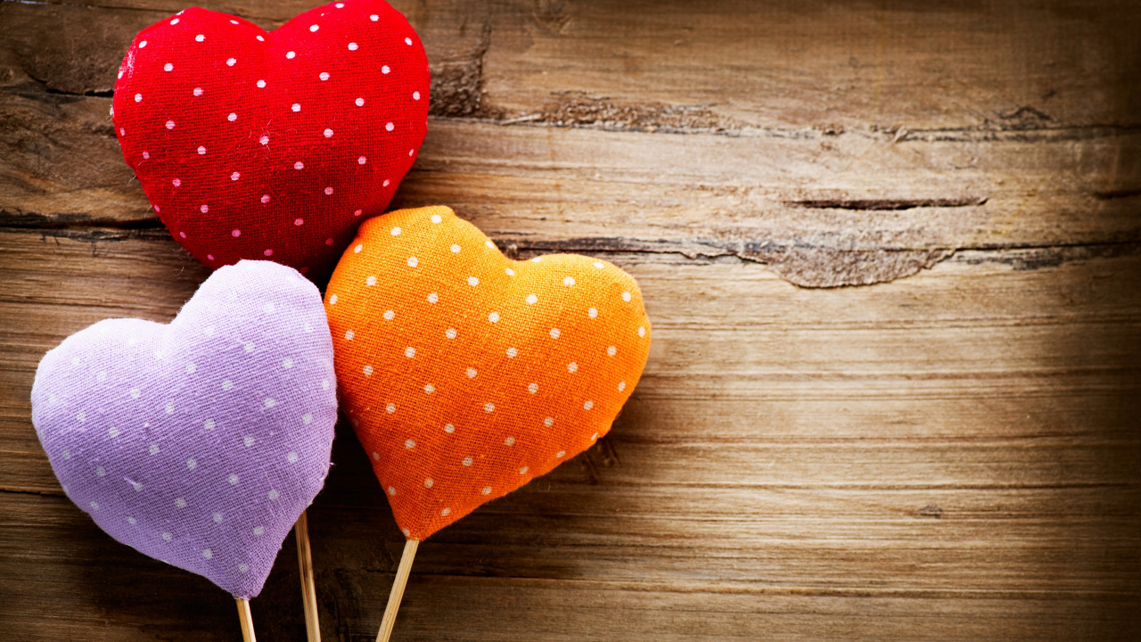 Cœur, le Jour de Valentines, Amour. Wallpaper in 1280x720 Resolution