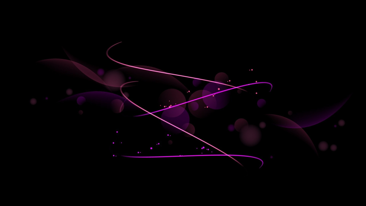 Pink and Purple Light Bokeh. Wallpaper in 1280x720 Resolution