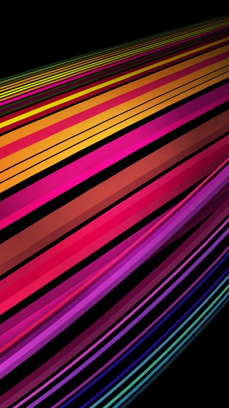 Rote Gelbe Und Blaue Lichter. Wallpaper in 750x1334 Resolution