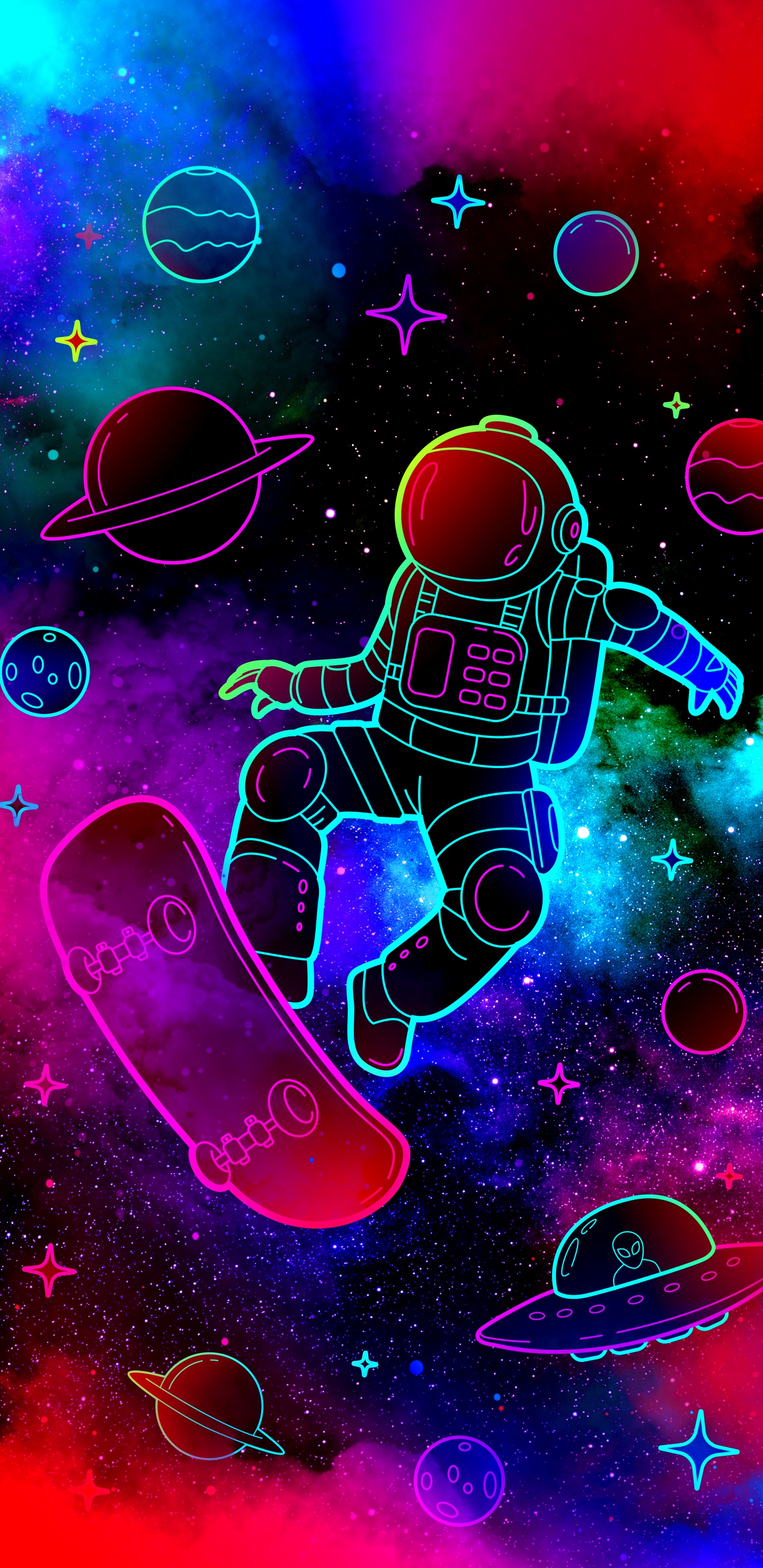 Objeto Astronómico, Galaxia, Arte, Ciencia, la Astronomía. Wallpaper in 1440x2960 Resolution