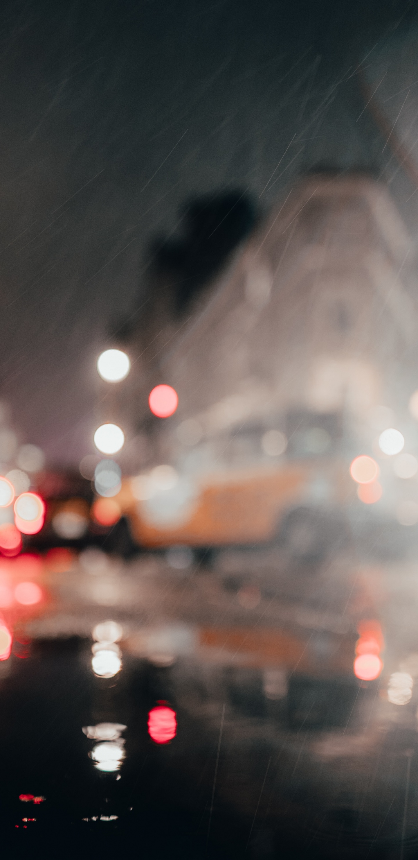 Gotas de Agua en la Ventana de Vidrio. Wallpaper in 1440x2960 Resolution