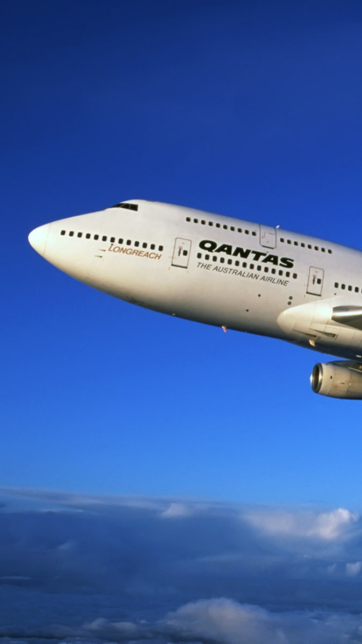 波音747, 波音, 客机, 航空公司, 空中旅行 壁纸 720x1280 允许