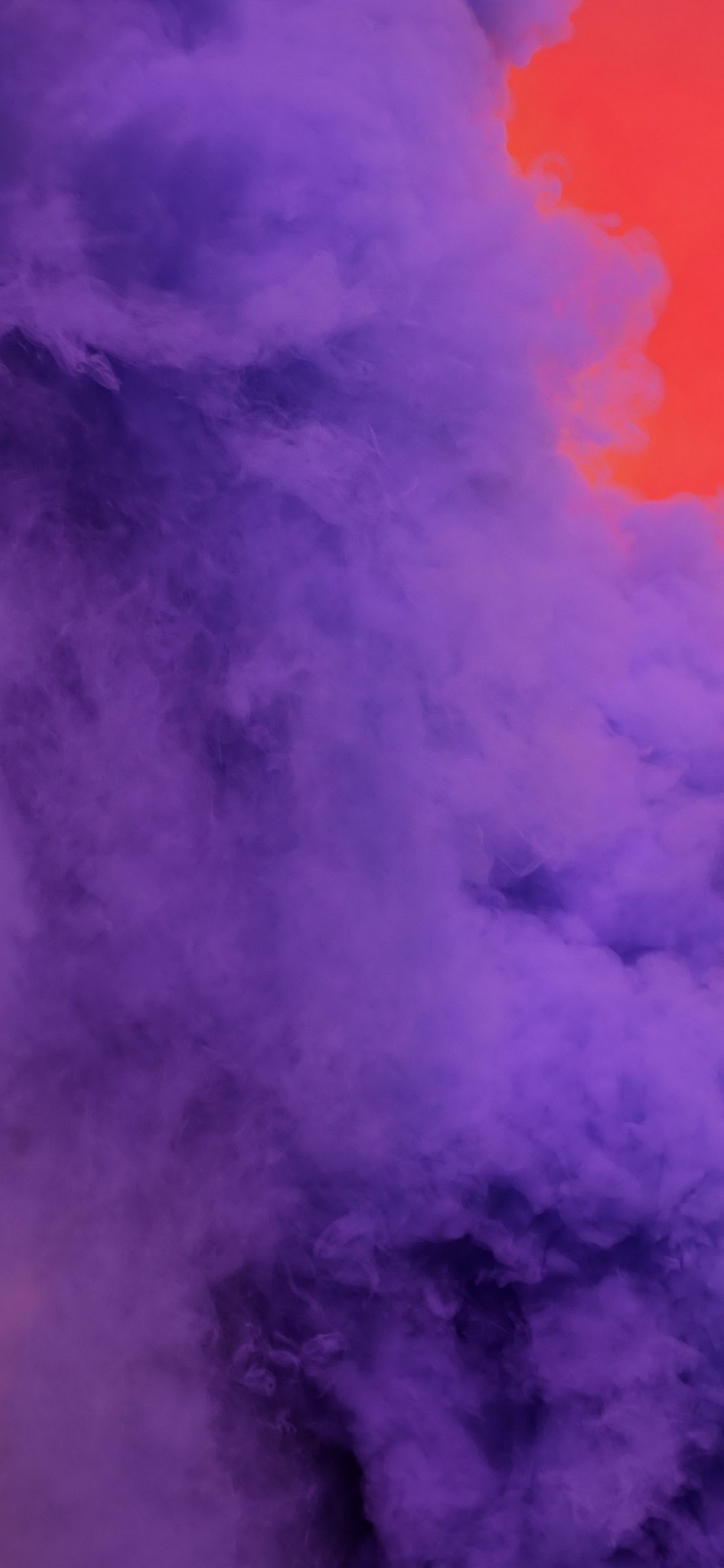 Apple, Atmosphère, Purple, Violette, Pink. Wallpaper in 1125x2436 Resolution