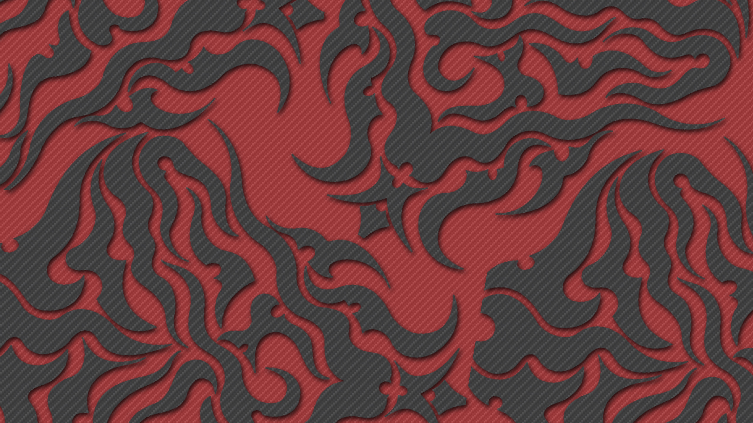 Red and Black Zebra Pattern Textile. Wallpaper in 2560x1440 Resolution