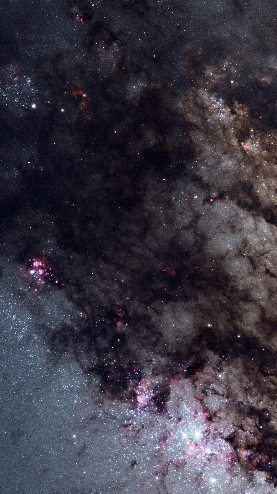 Peinture Abstraite Brune et Noire. Wallpaper in 1080x1920 Resolution