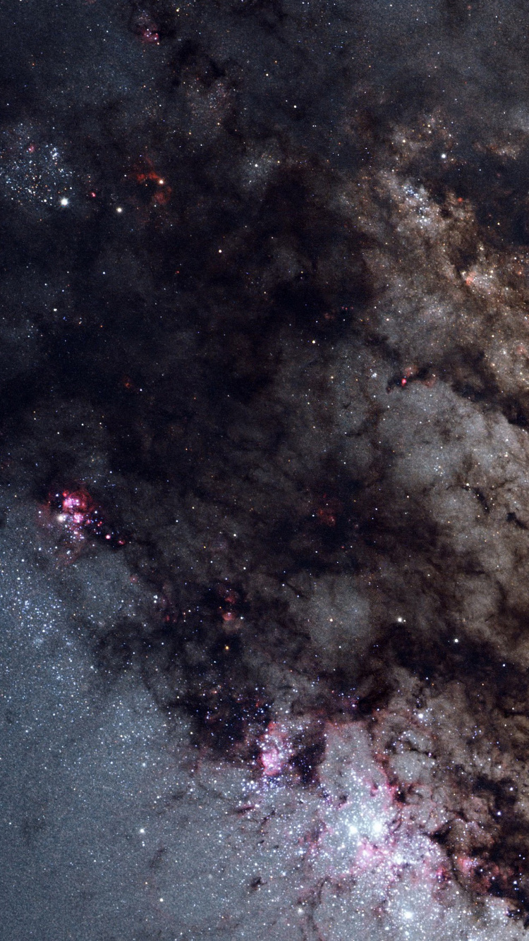 Peinture Abstraite Brune et Noire. Wallpaper in 750x1334 Resolution