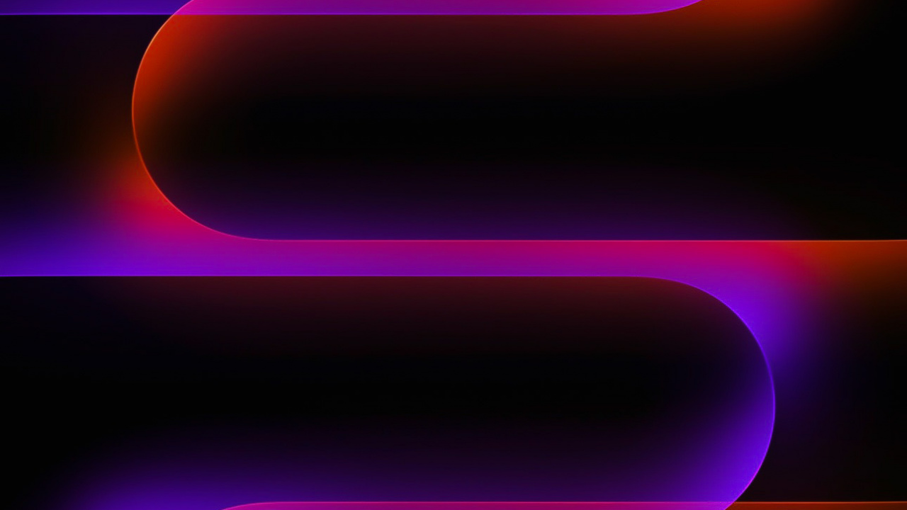 Apple M3, Macbook, Apples, Neon. Wallpaper in 1280x720 Resolution