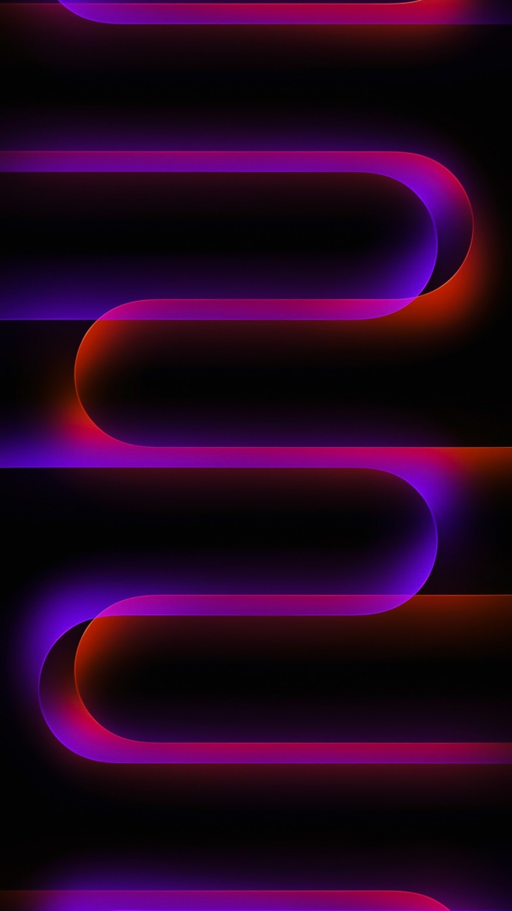 Apple M3, Macbook, Apples, Neon. Wallpaper in 720x1280 Resolution