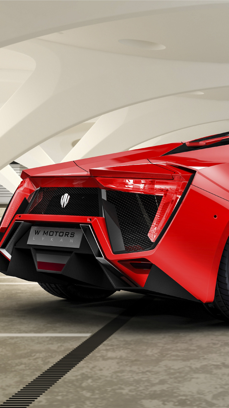 Red Ferrari 458 Italia on White Floor. Wallpaper in 750x1334 Resolution