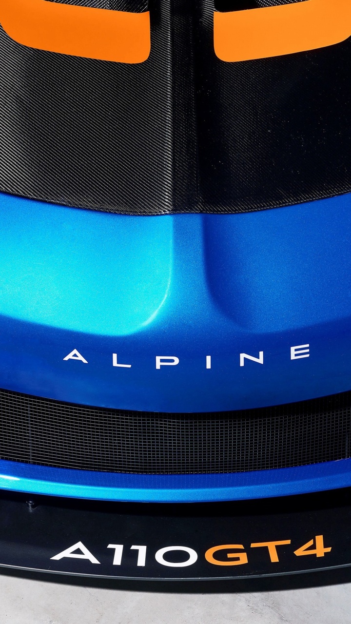 Alpine A110 Gt4, Genfer Autosalon 2018, Alpine Automobile, Car, Alpine A110-50. Wallpaper in 720x1280 Resolution