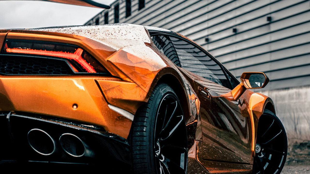 Lamborghini, Lamborghini Huracán 2020, Coche, Lamborghini Gallardo, Lamborghini Murcilago. Wallpaper in 1280x720 Resolution