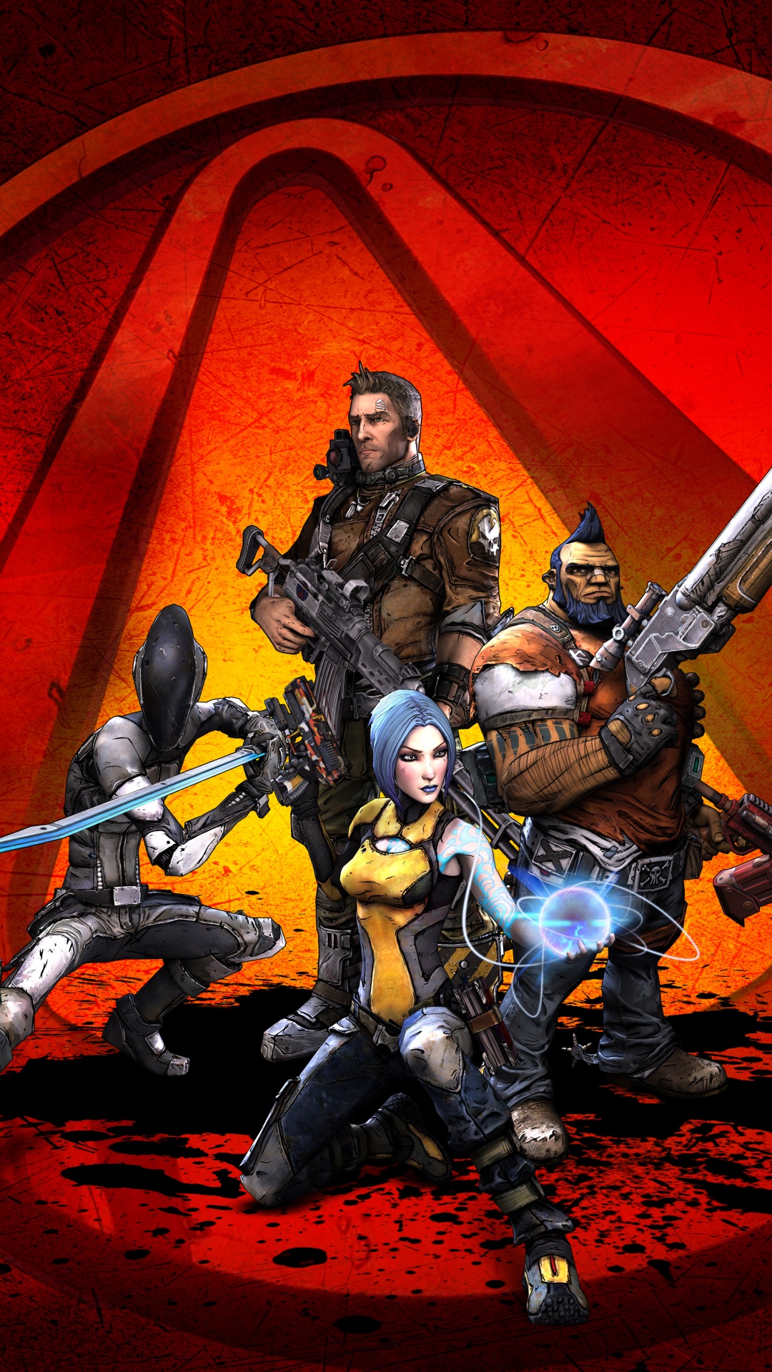 Borderlands 2, Illustration, Grafik-design, Carmine, Action-Figur. Wallpaper in 1080x1920 Resolution