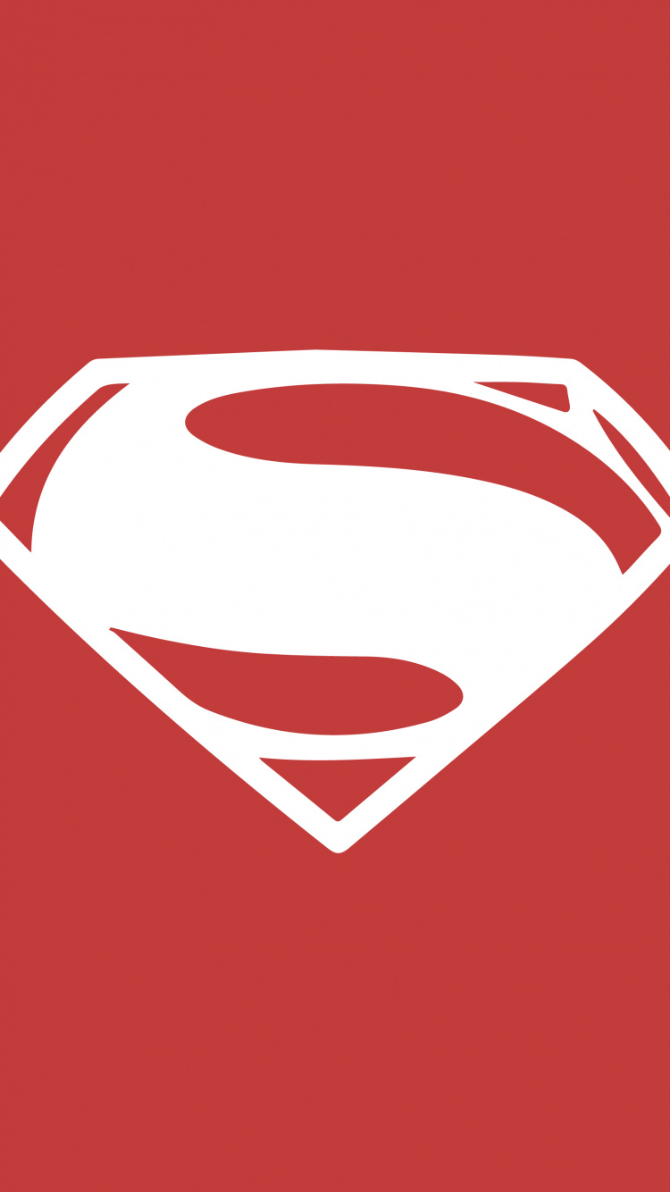 超人的标志, 红色的, 心脏, Dc漫画, 超级英雄 壁纸 750x1334 允许