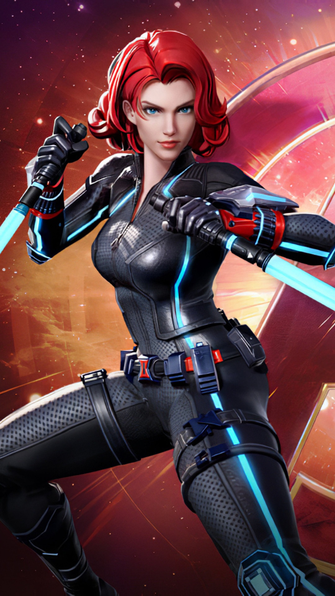 Marvel Super Guerra Viuda Negra, Marvel Super Guerra, la Viuda Negra, Antiguo, Iceman. Wallpaper in 1080x1920 Resolution