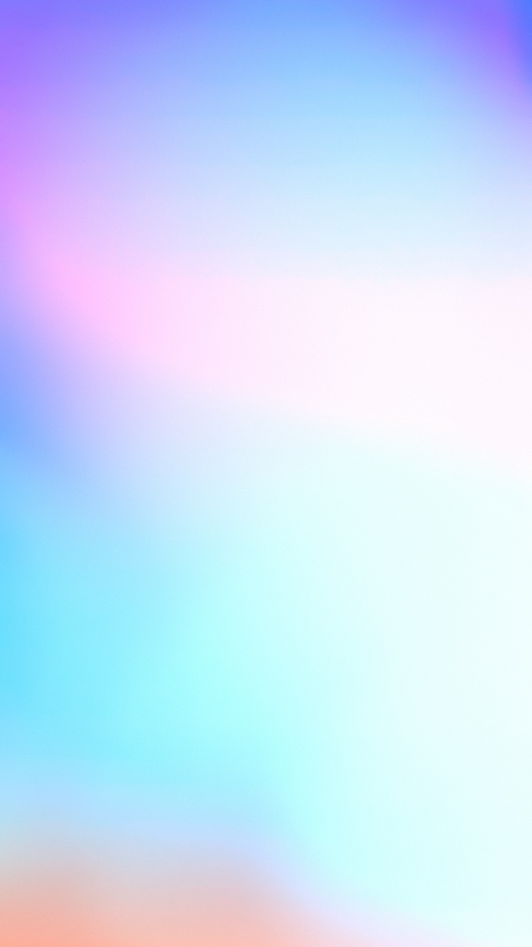 苹果, Ios, 彩虹, 紫罗兰色, 地平线 壁纸 1080x1920 允许