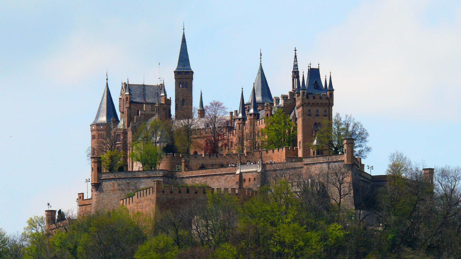 Brown and Gray Concrete Castle. Wallpaper in 1920x1080 Resolution