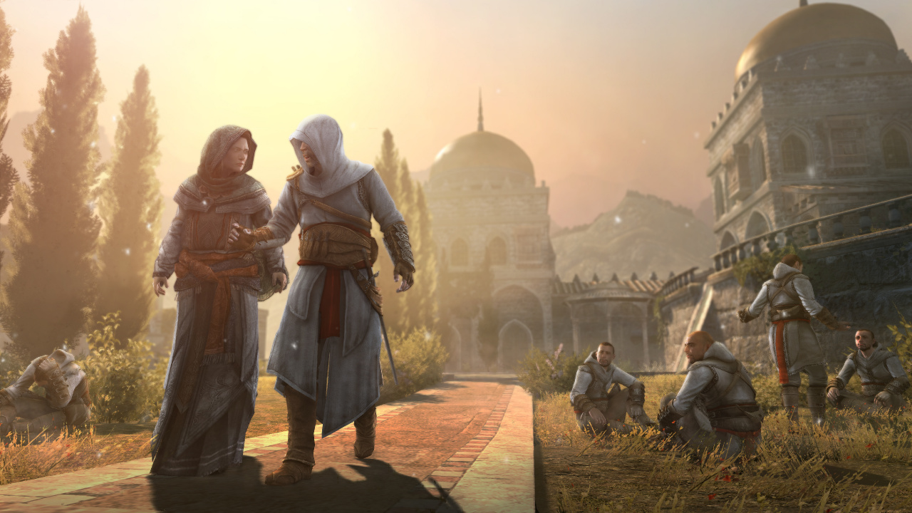 Assassins Creed Revelations, Assassins Creed Brotherhood, Masyaf, Altar Ibn-LaAhad, Ezio Auditore. Wallpaper in 1280x720 Resolution