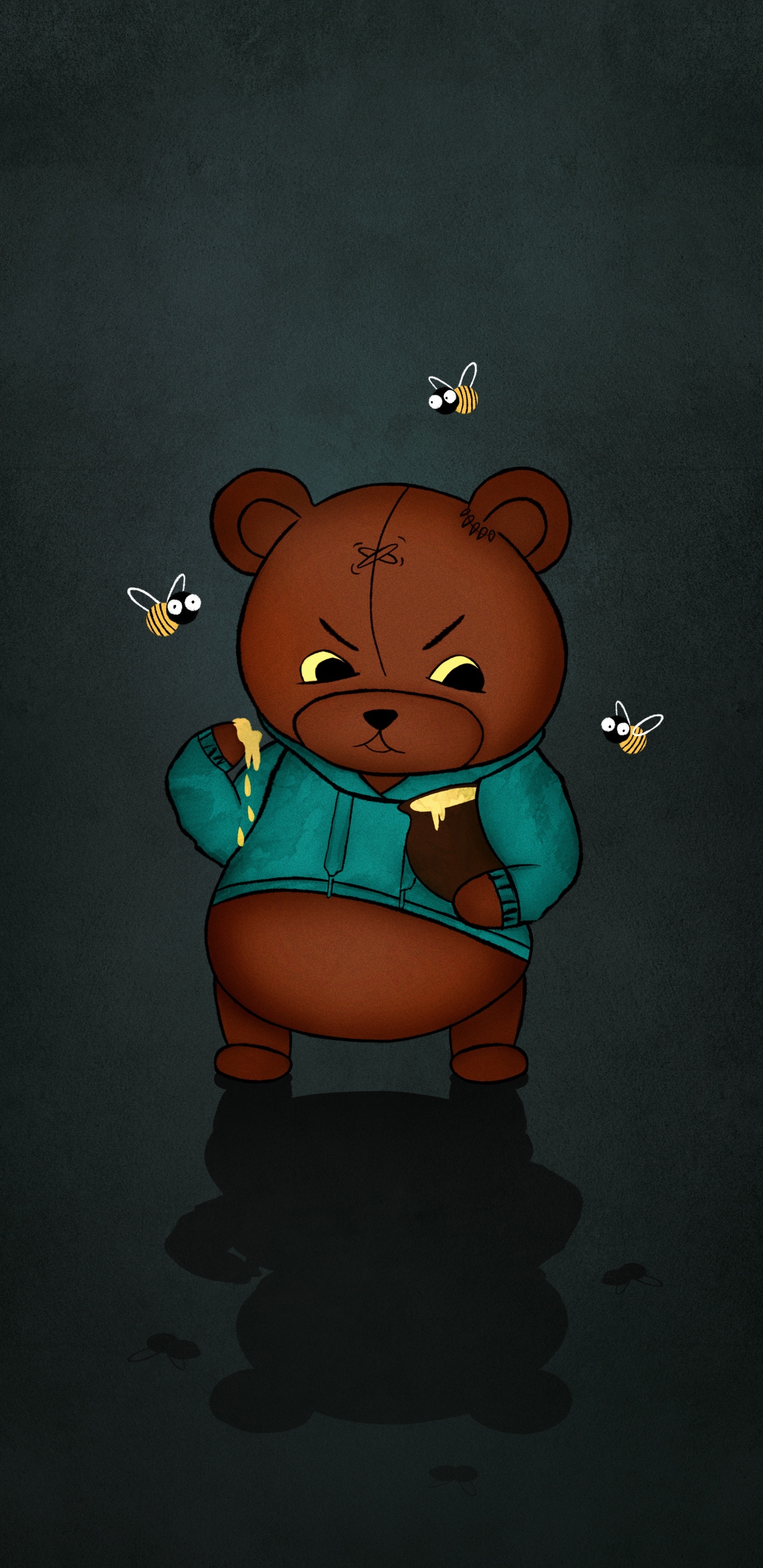 Art, Wisgoon - Réseau Social, Illustration, Est, Brown. Wallpaper in 1440x2960 Resolution