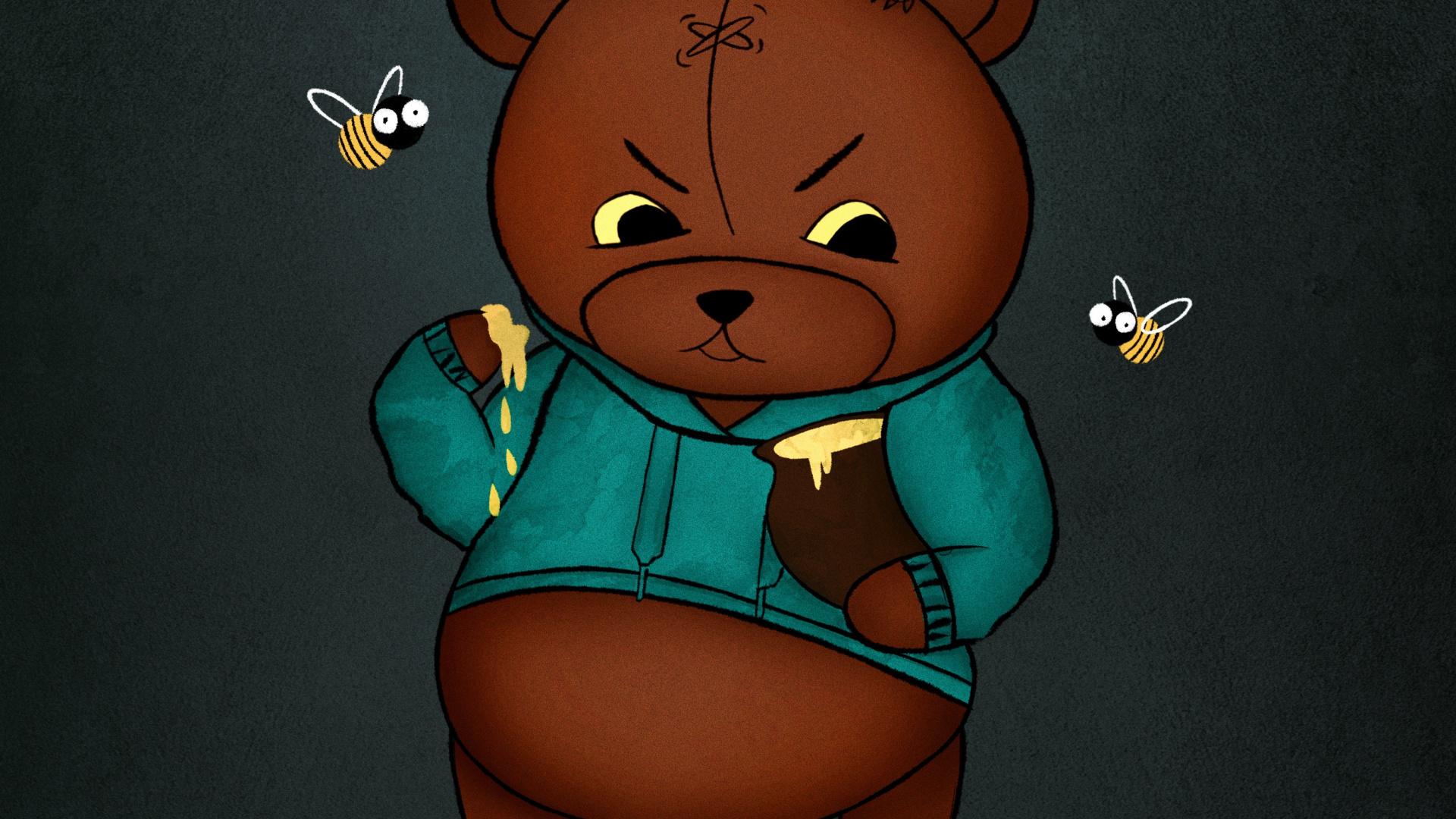 Art, Wisgoon - Réseau Social, Illustration, Est, Brown. Wallpaper in 1920x1080 Resolution