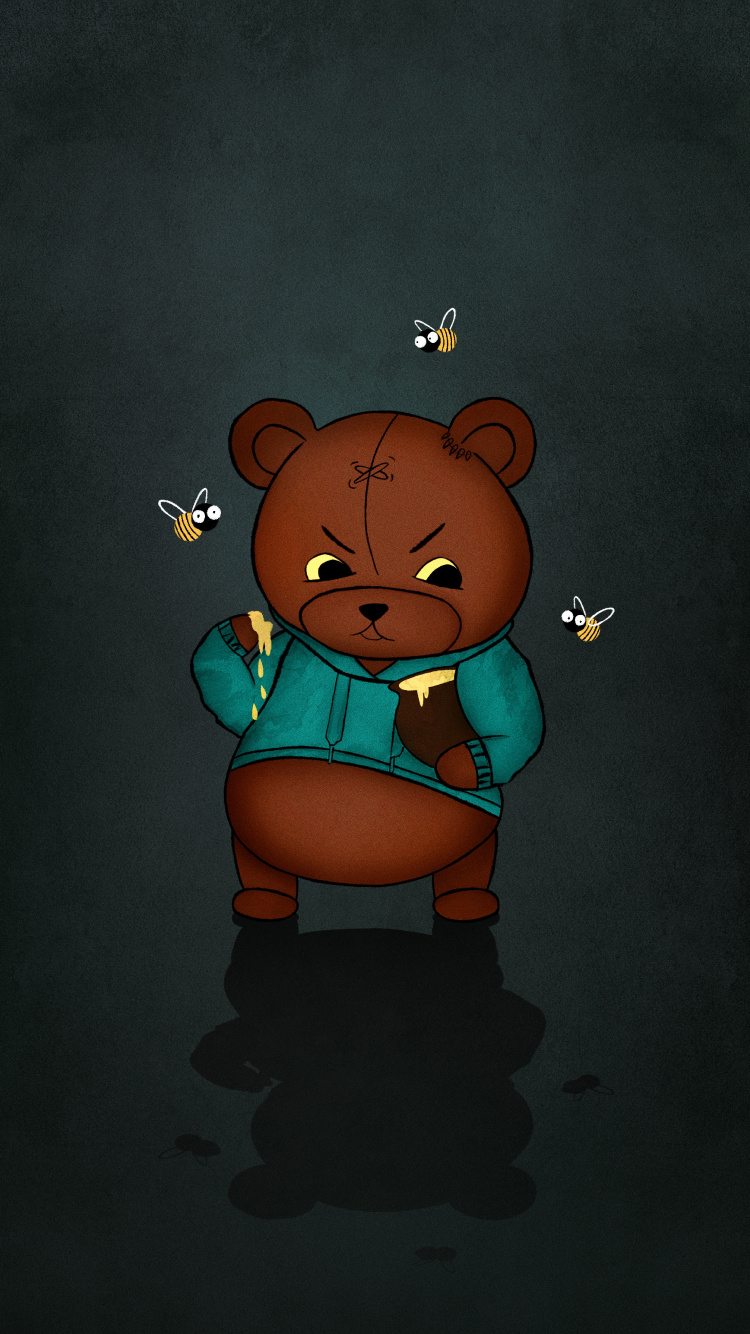 Art, Wisgoon - Réseau Social, Illustration, Est, Brown. Wallpaper in 750x1334 Resolution