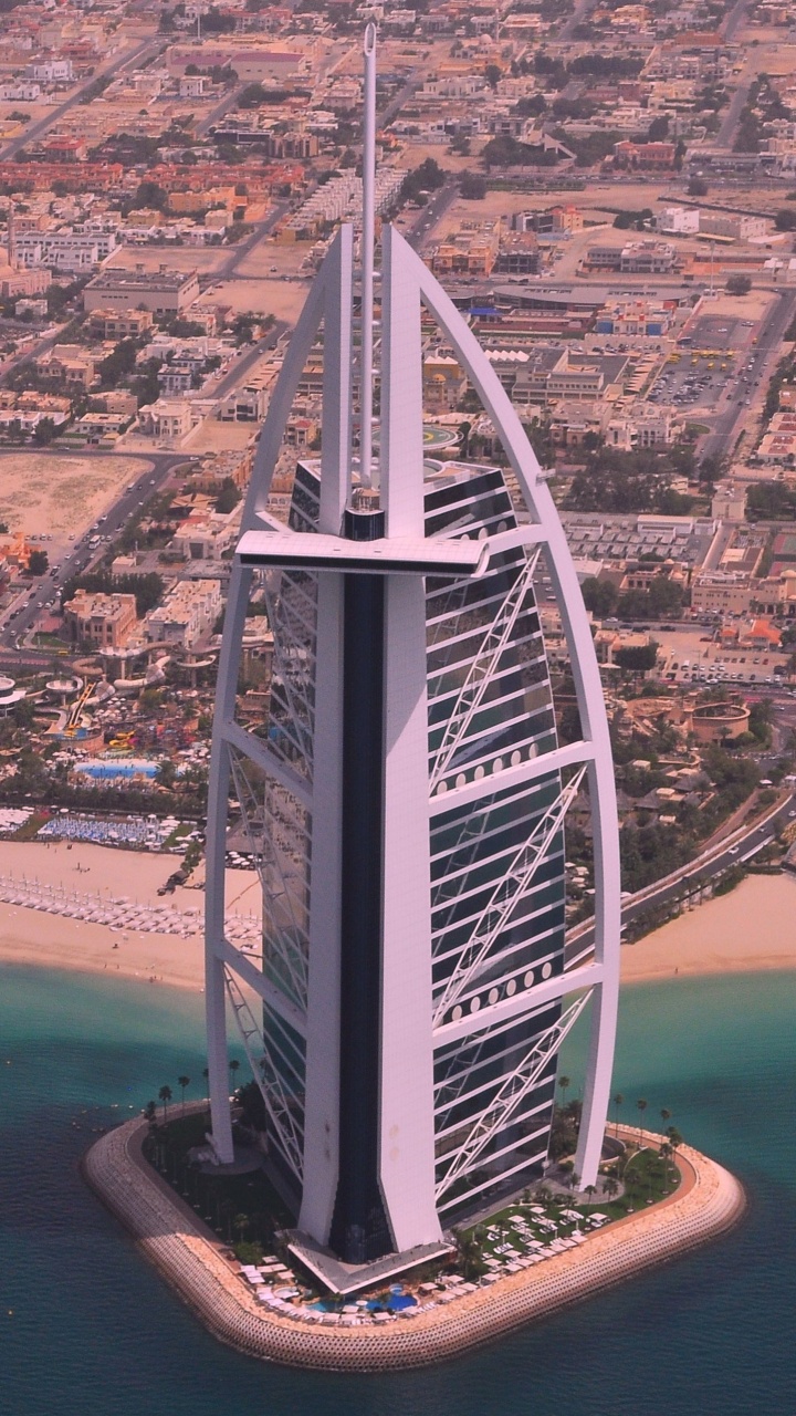 里程碑, 城市, 天空, 直接航班, 水资源 壁纸 720x1280 允许