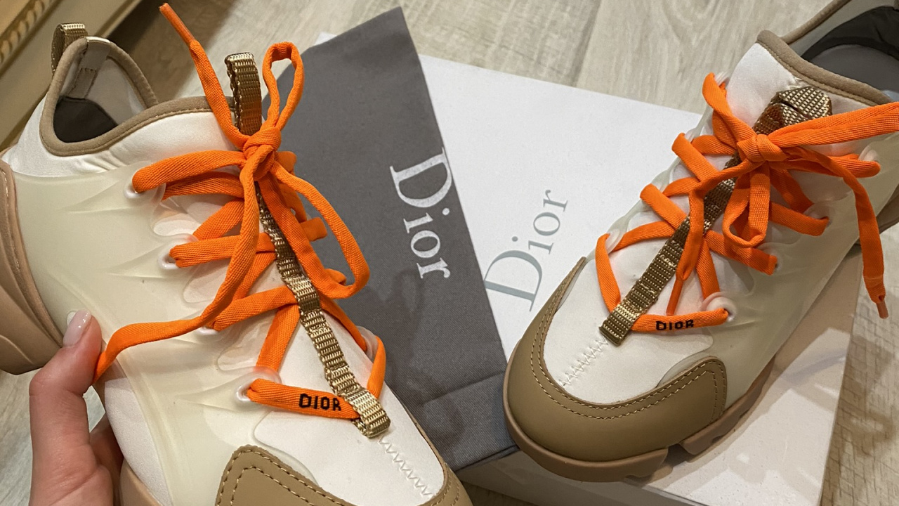 Orange, Shoe, Footwear, White, Tan. Wallpaper in 1280x720 Resolution