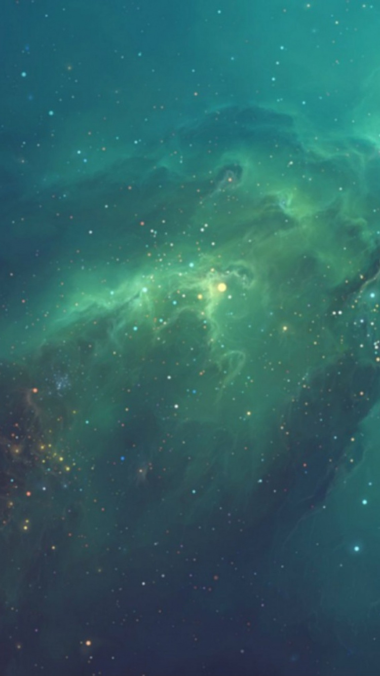 Green and Brown Abstract Painting. Wallpaper in 750x1334 Resolution