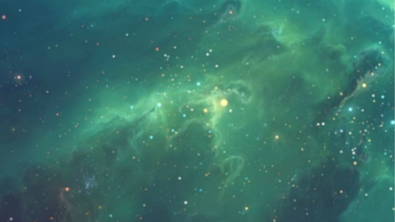 Grüne Und Braune Abstrakte Malerei. Wallpaper in 1366x768 Resolution