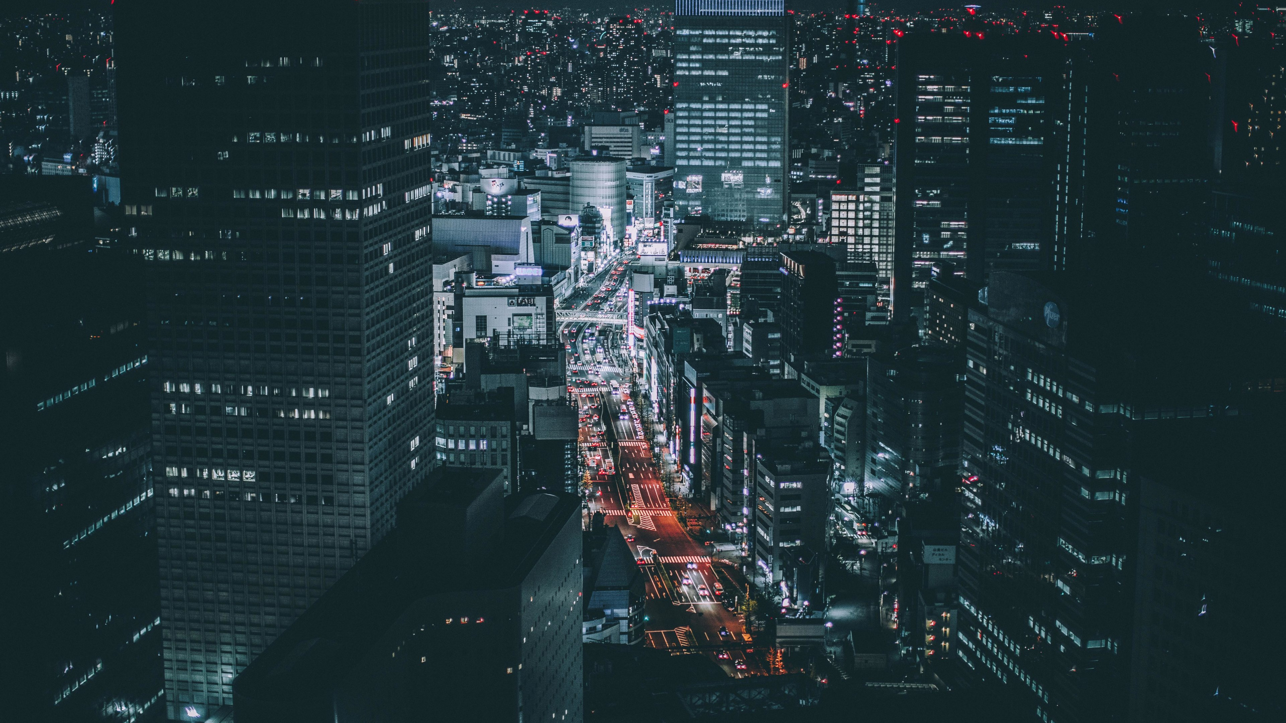 城市景观, 大都会, 城市, 纽约市, 地平线 壁纸 2560x1440 允许