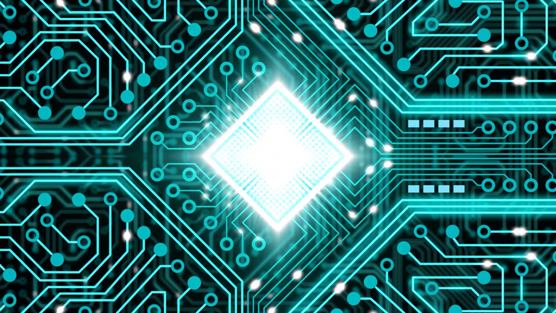 Grünes Und Schwarzes Stammesmuster. Wallpaper in 1920x1080 Resolution