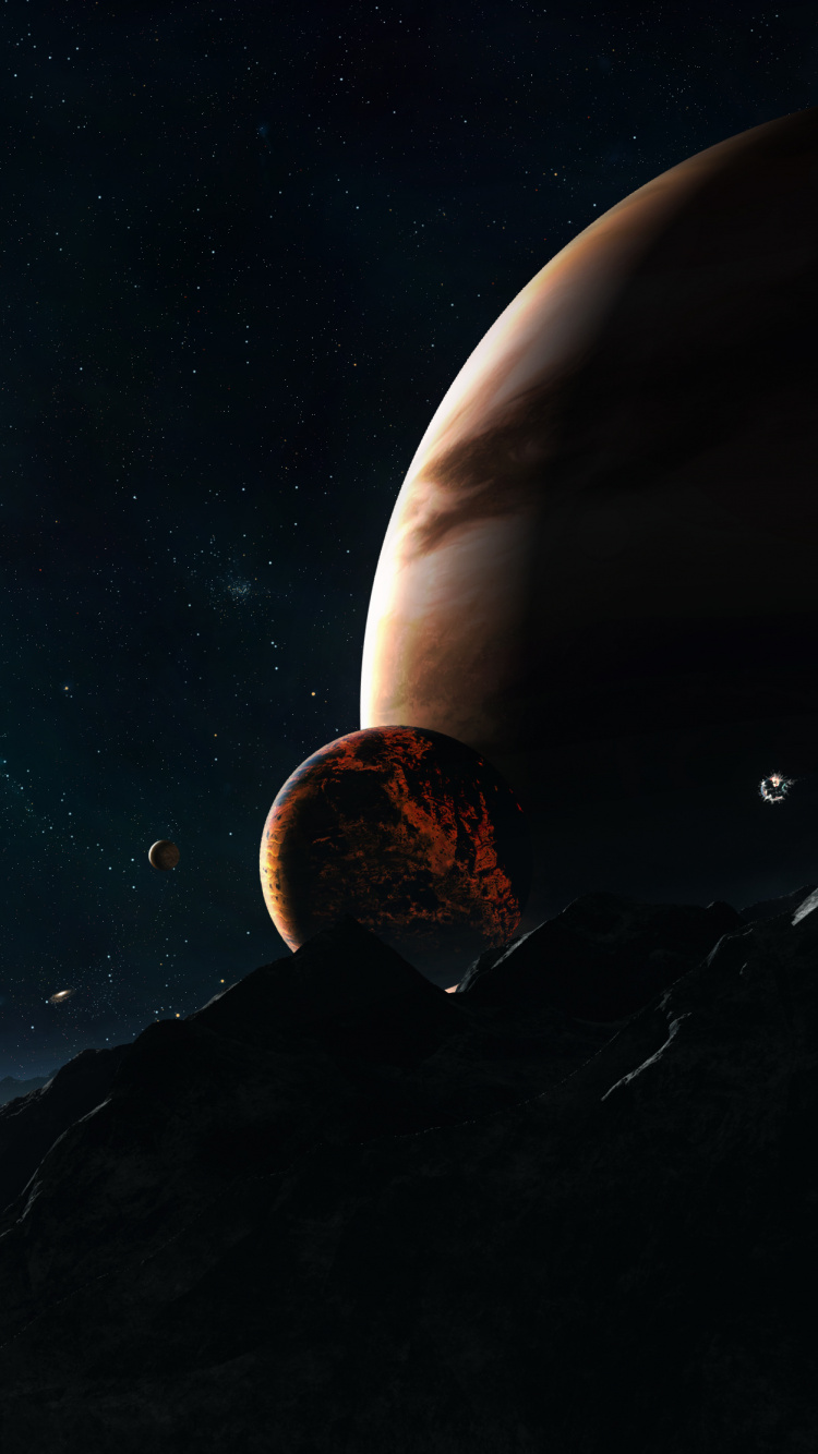 宇宙, 空间, 明星, 外层空间, 天文学对象 壁纸 750x1334 允许