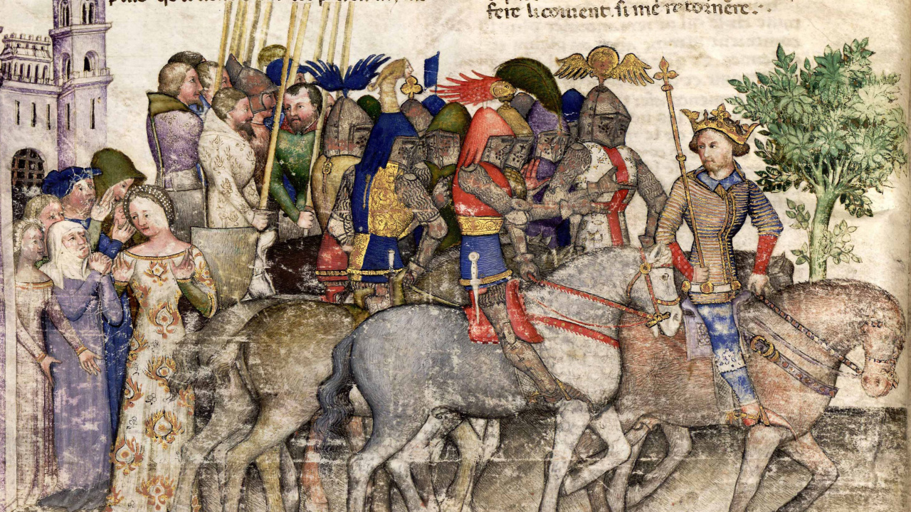 Männer in Grün-brauner Tarnuniform, Die Auf Einem Pferd Reiten. Wallpaper in 1280x720 Resolution